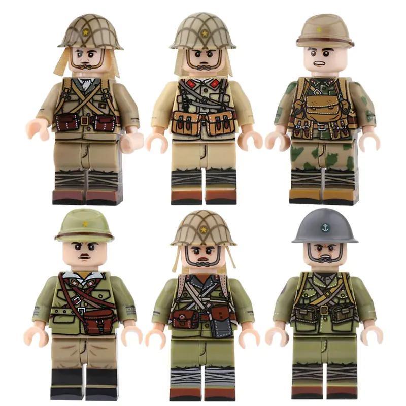 Bộ 6 Minifigure Lính Nhật Bản Thế Chiến II, Lính Nhật Bản Thế Chiến II RJ2, bộ đồ chơi Lính Nhật Bản Thế Chiến II, đồ chơi mô hình Lính Nhật Bản Thế Chiến II, Lính Nhật Bản Thế Chiến II Unknown, bộ lắp ghép Lính Nhật Bản Thế Chiến II, Lính Nhật Bản Thế Chiến II RJ2, đồ chơi giáo dục, giá tốt
