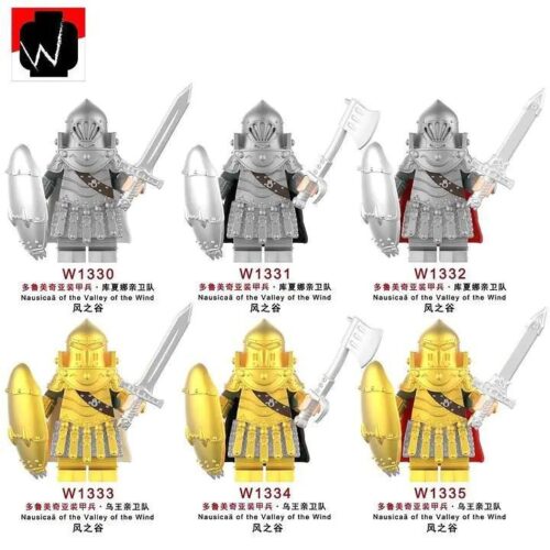Figure Nausicaä of the Valley of the Wind - Đội cận vệ của Vua Ốc, W1334, đồ chơi mô hình, 6 tuổi, con trai, con gái, thiết kế nhân vật chi tiết, giá tốt