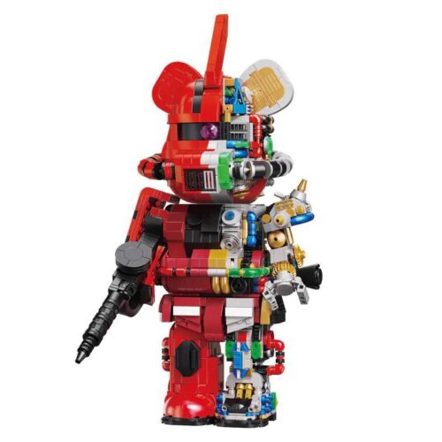 Bộ lắp ghép Mô Hình Gấu Robot Zaku 400% Wangao 188010, đồ chơi mô hình lộ máy độc đáo, phát triển tư duy cho bé trai 6 tuổi, giá tốt.