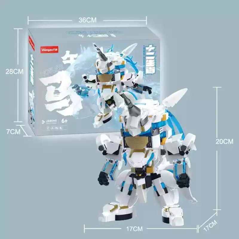 Hộp sản phẩm Wangao 288060 Mãnh Giáp Ngựa Chiến