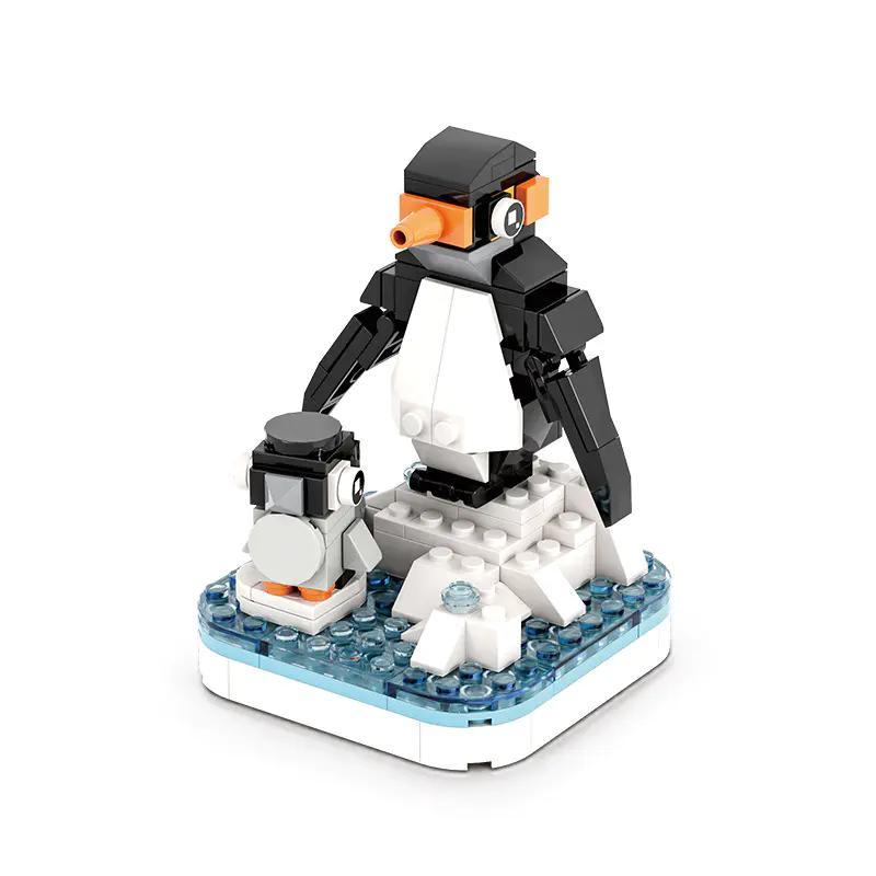 bộ lắp ghép Chim Cánh Cụt WANGE 1606, mô hình Chim Cánh Cụt đáng yêu, đồ chơi mô hình Chim Cánh Cụt cho bé 6 tuổi, giá tốt