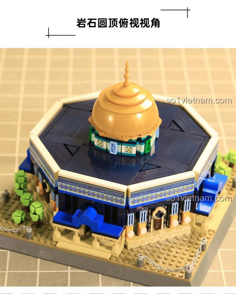 Địa lý và văn hóa Nhà thờ Hồi giáo Đá tròn Jerusalem Wange 5243