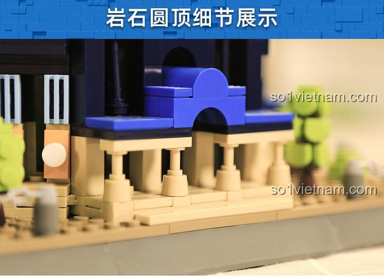 Thông tin sản phẩm Nhà thờ Hồi giáo Đá tròn Jerusalem Wange 5243