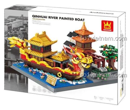 Hộp sản phẩm Thuyền Rồng Du Thuyền Sông Hoài WANGE 6232