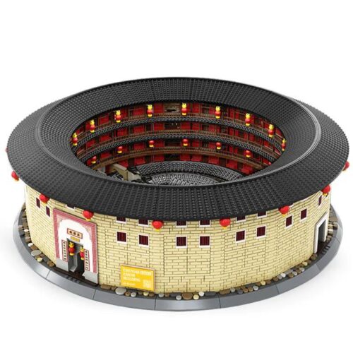Bộ lắp ghép Thổ Lâu Thừa Khải WANGE 8211, mô hình kiến trúc Vua Thổ Lâu chi tiết cho người lớn và trẻ trên 6 tuổi.