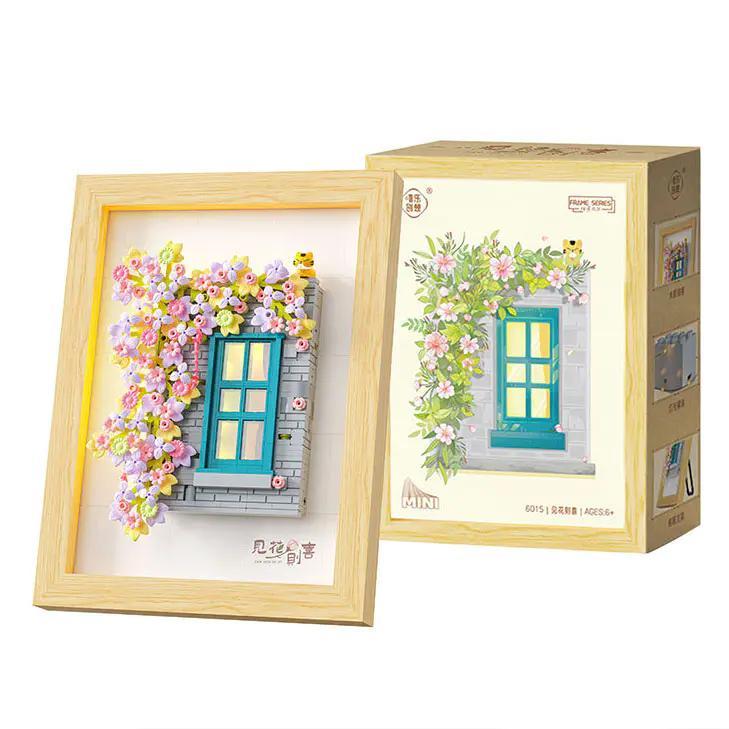 Bộ lắp ghép khung ảnh cửa sổ hoa 唯乐创想 6015