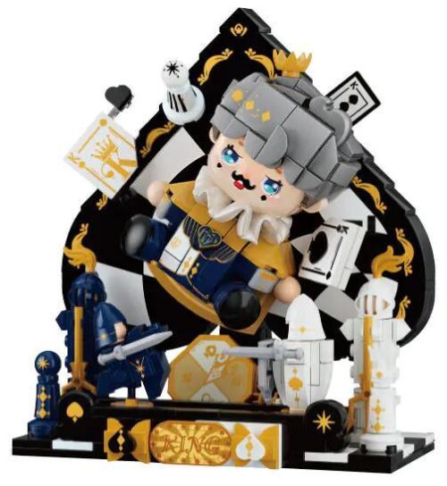 Mô hình Vua Trò Chơi Bài Wekki 503191, bộ lắp ghép Vua Trò Chơi Bài, đồ chơi xếp hình Vua Trò Chơi Bài cho bé 6 tuổi