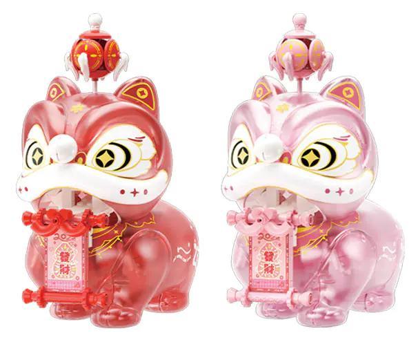 Bộ Lắp Ghép Sư Tử Trung Hoa Wekki 516162 màu đỏ