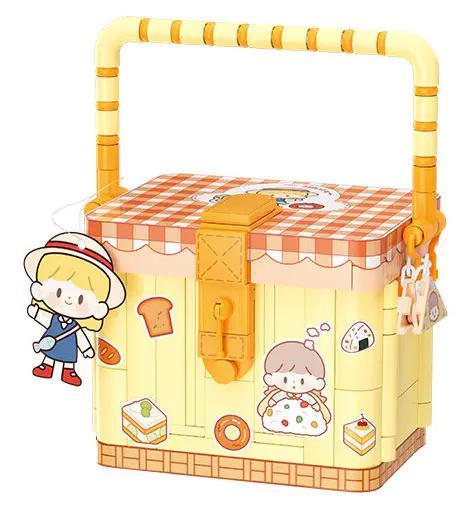 Bộ Lắp Ghép Giỏ Dã Ngoại A Zhuo Wekki 516505 cho bé gái 8 tuổi, có thể dùng làm giỏ đựng đồ, giá tốt