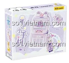 Hộp sản phẩm đồ chơi giáo dục Điện thoại đồ chơi cho bé gái Wekki 519011 với hình ảnh công chúa và điện thoại ma thuật. Quà tặng giá tốt cho bé gái 6 tuổi.