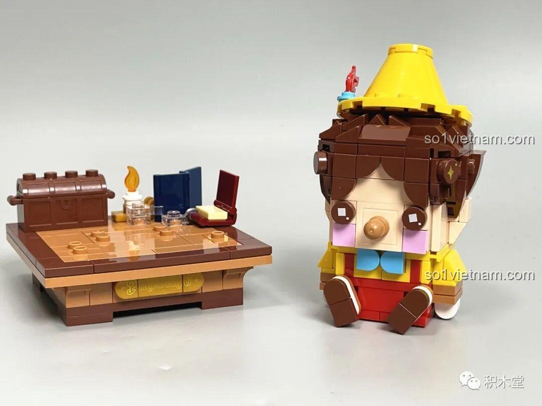 Lắp ráp thân Wekki G2307 Mini Pinocchio