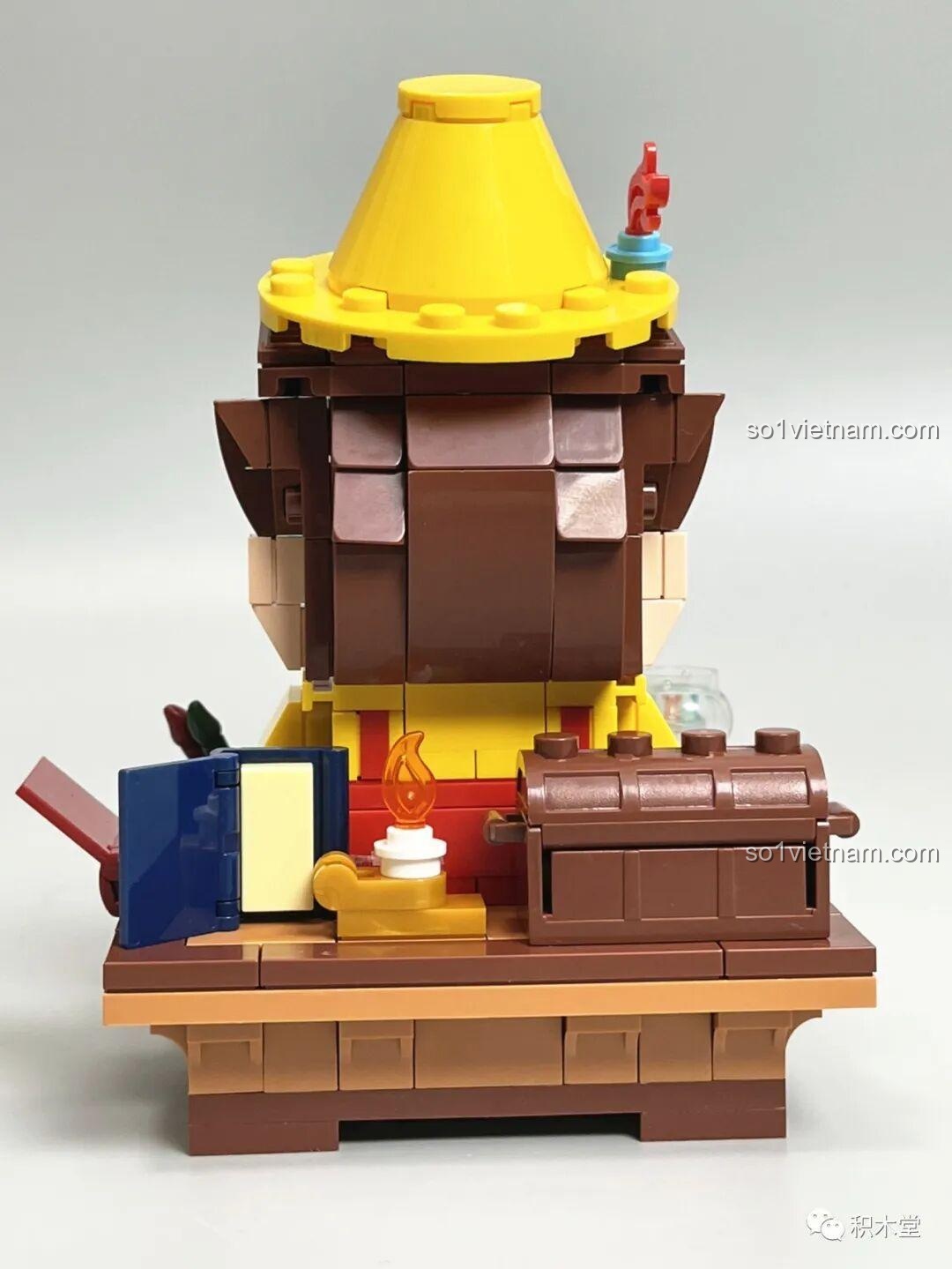 Cận cảnh khuôn mặt Wekki G2307 Mini Pinocchio