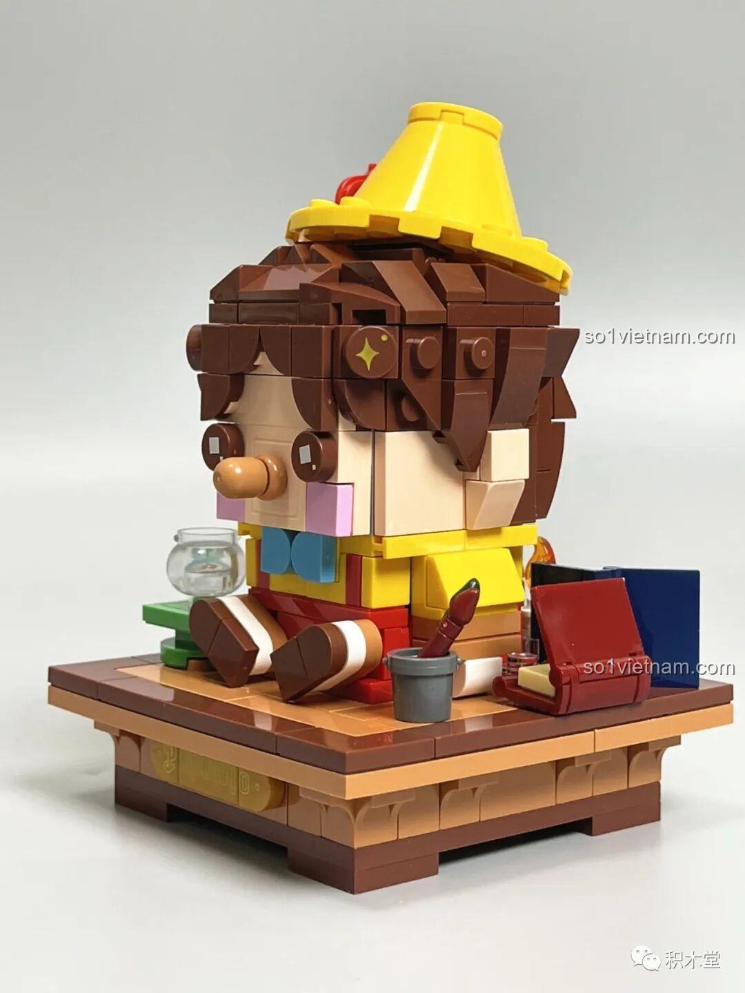 Chi tiết khuôn mặt Wekki G2307 MINI Pinocchio