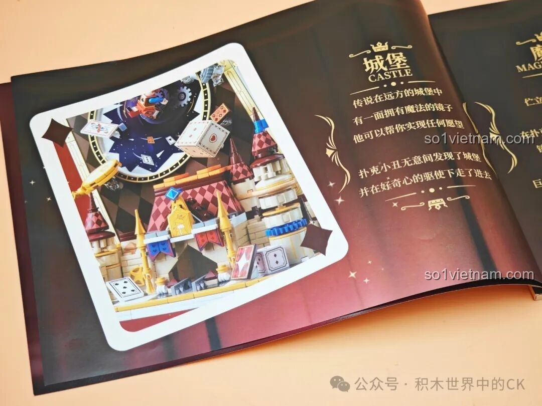 Trang 4 sách hướng dẫn bộ lắp ghép Wekki Joker Poker 506187