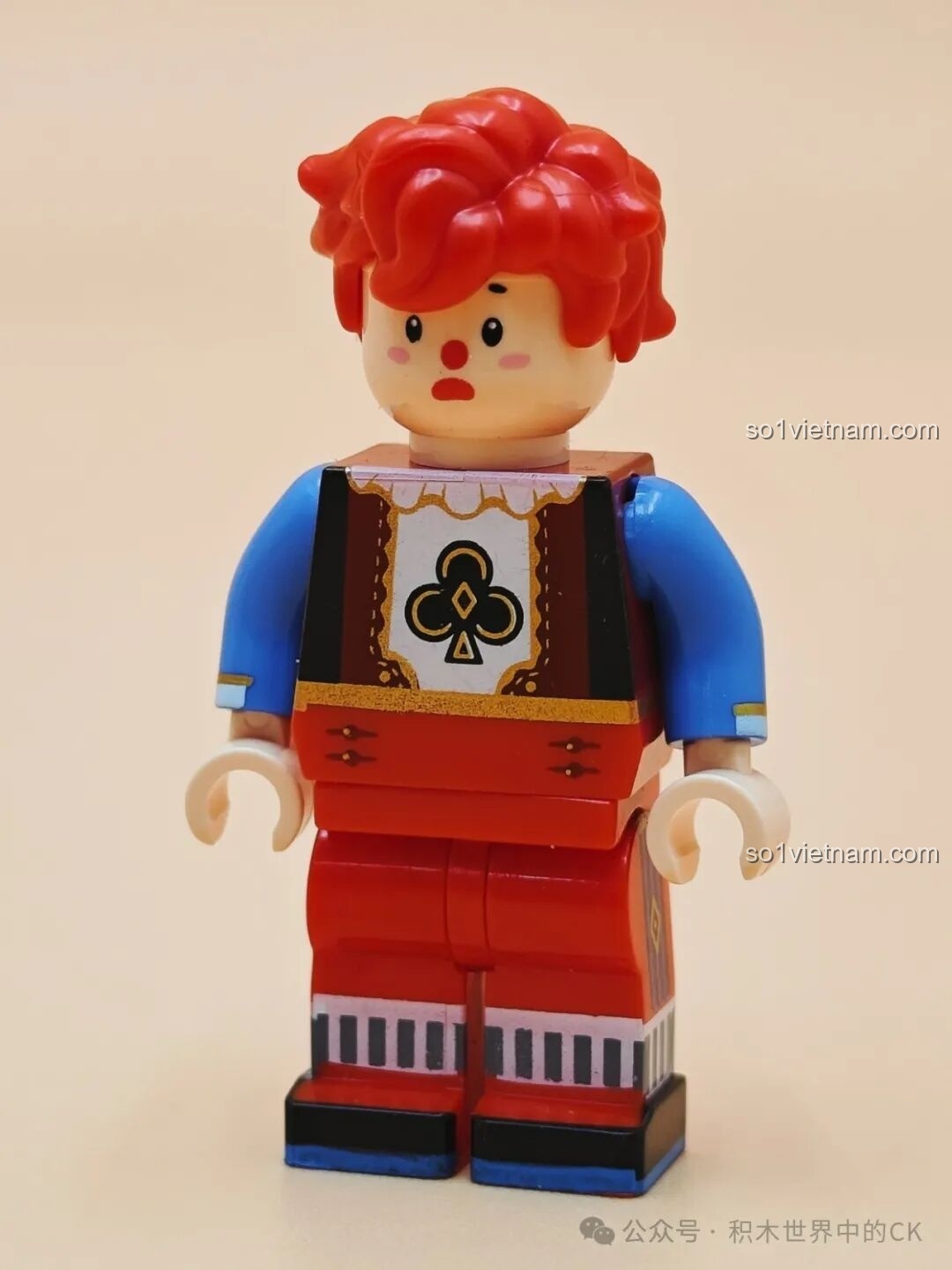 Phần đầu của chú hề Joker trong bộ lắp ghép Wekki Joker Poker 506187