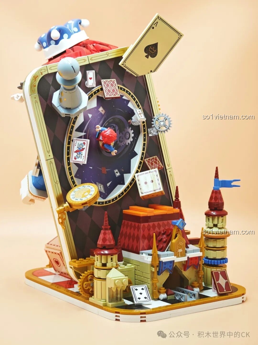 Mô hình hoàn chỉnh bộ lắp ghép Wekki Joker Poker 506187