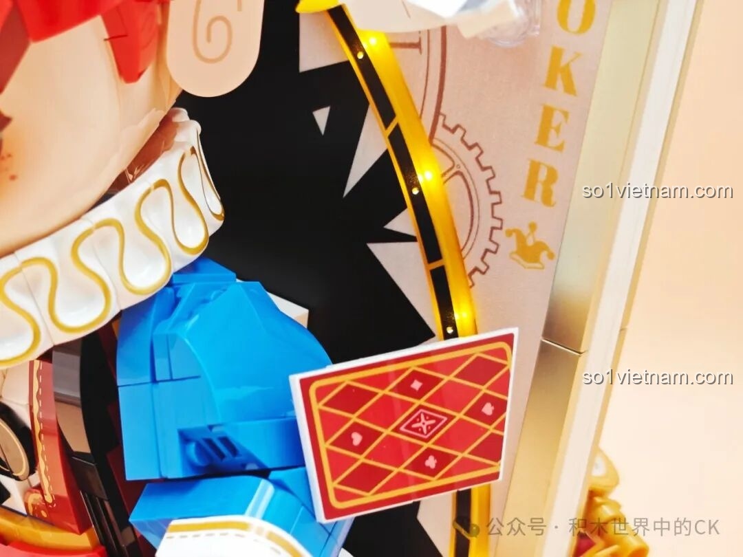 Mô hình hoàn chỉnh bộ lắp ghép Wekki Joker Poker 506187