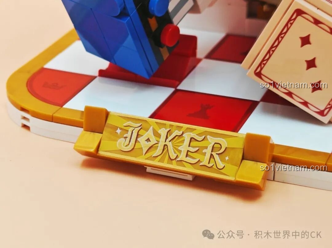 Mô hình hoàn chỉnh bộ lắp ghép Wekki Joker Poker 506187