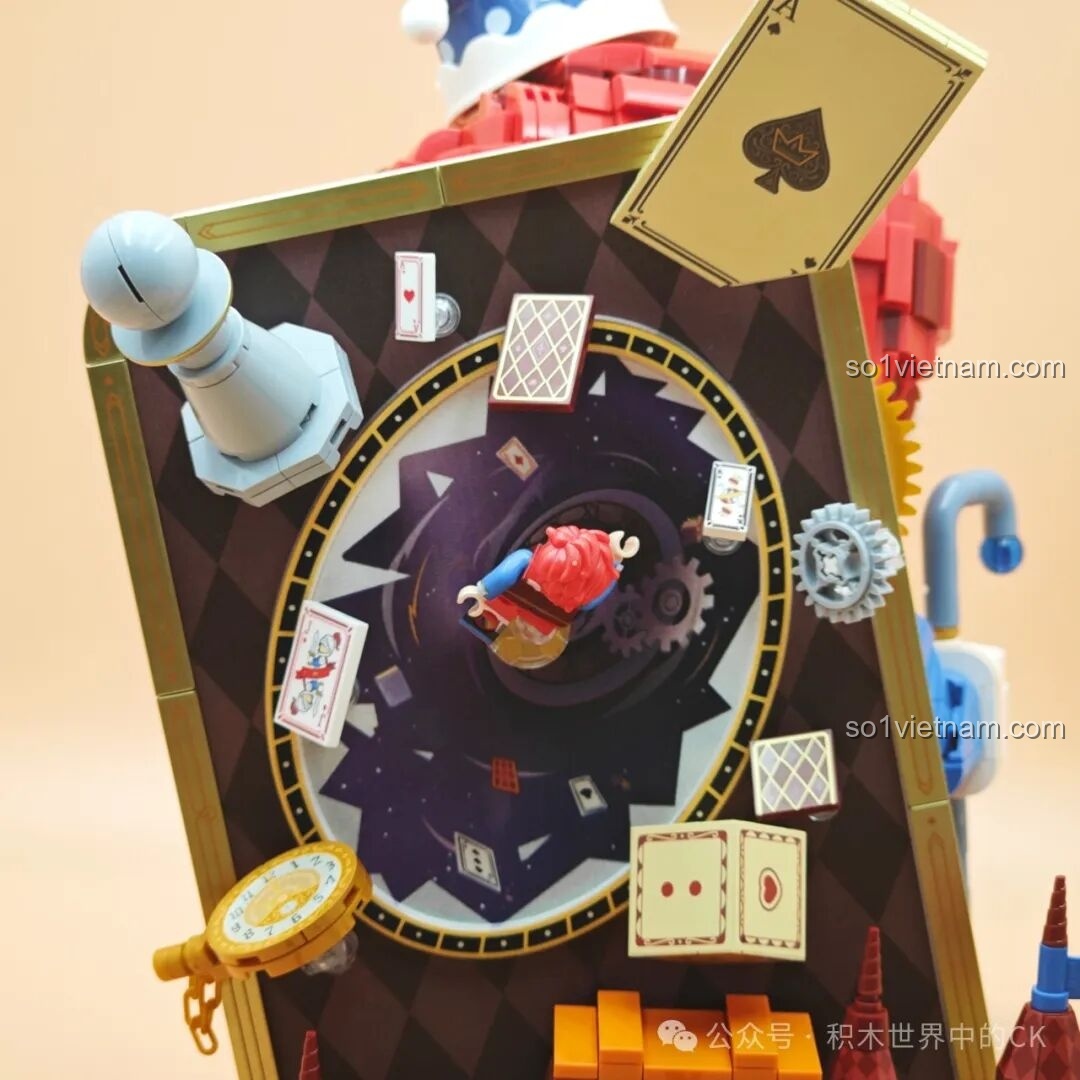 Mô hình hoàn chỉnh bộ lắp ghép Wekki Joker Poker 506187