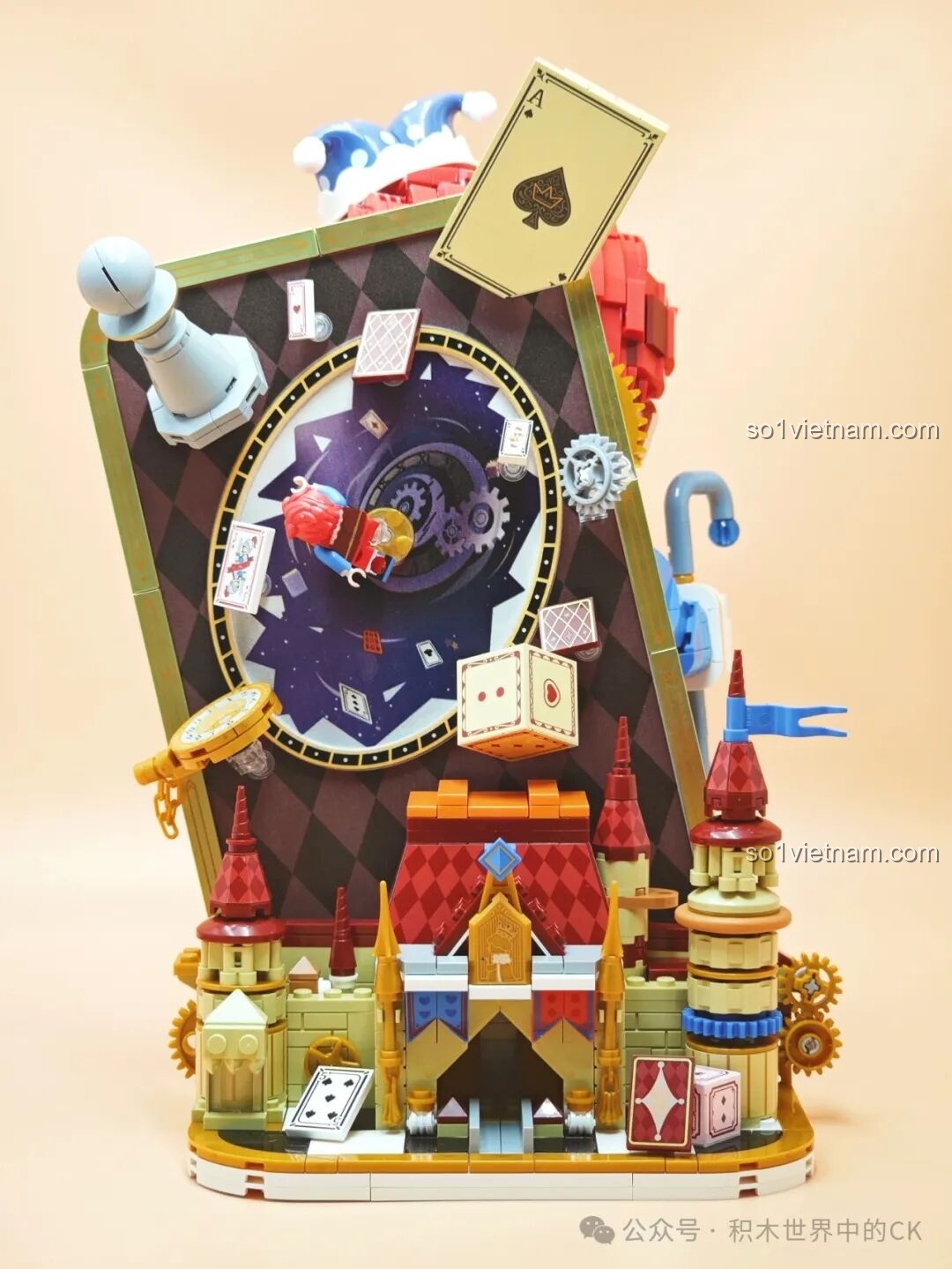 Mô hình hoàn chỉnh bộ lắp ghép Wekki Joker Poker 506187