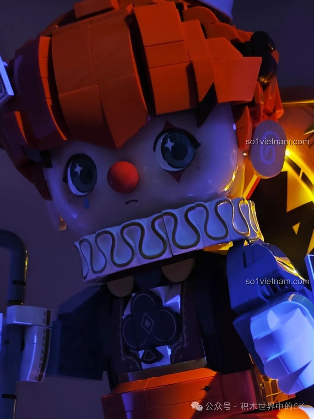 Mô hình hoàn chỉnh bộ lắp ghép Wekki Joker Poker 506187