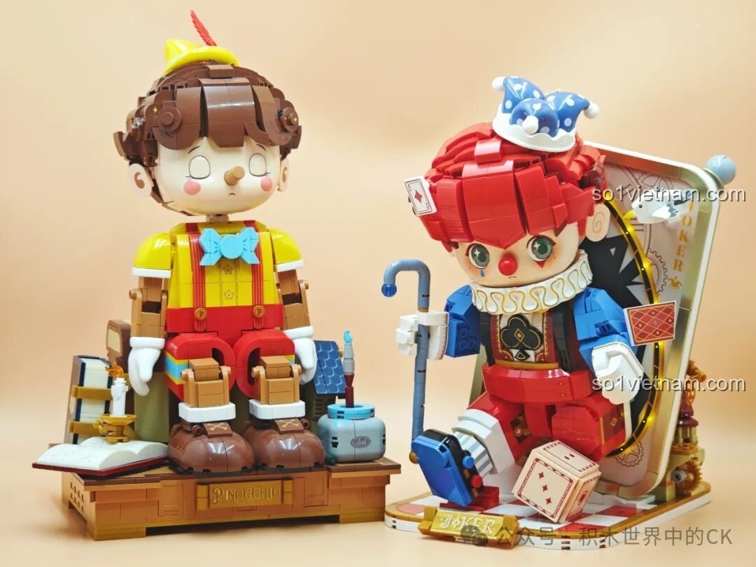 Mô hình hoàn chỉnh bộ lắp ghép Wekki Joker Poker 506187