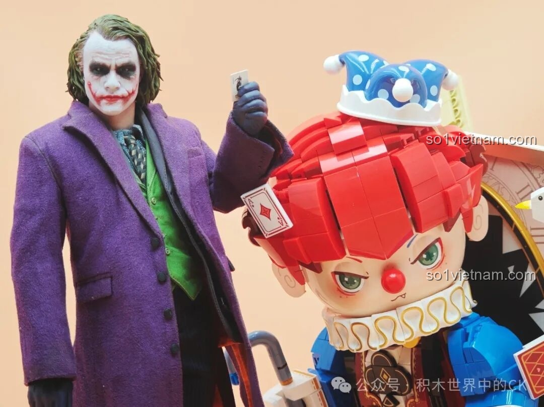 Mô hình hoàn chỉnh bộ lắp ghép Wekki Joker Poker 506187