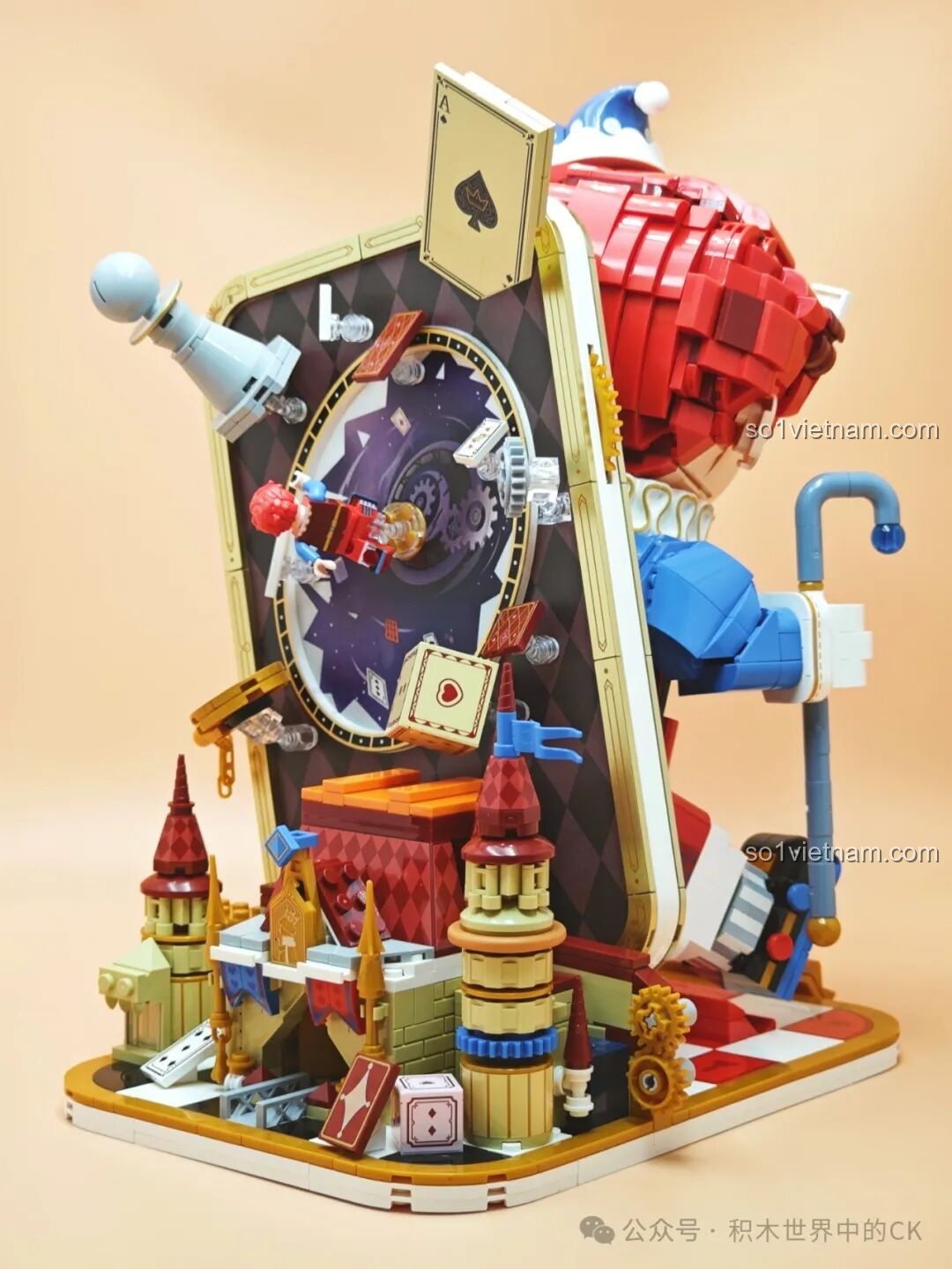 Mô hình hoàn chỉnh bộ lắp ghép Wekki Joker Poker 506187