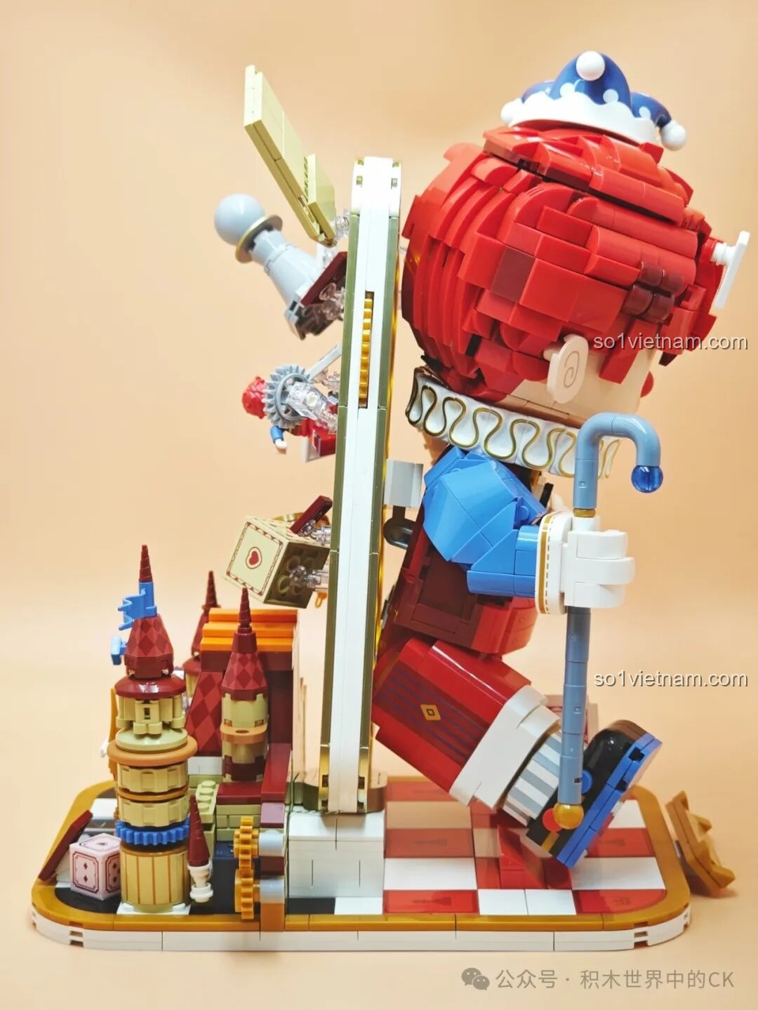 Mô hình hoàn chỉnh bộ lắp ghép Wekki Joker Poker 506187