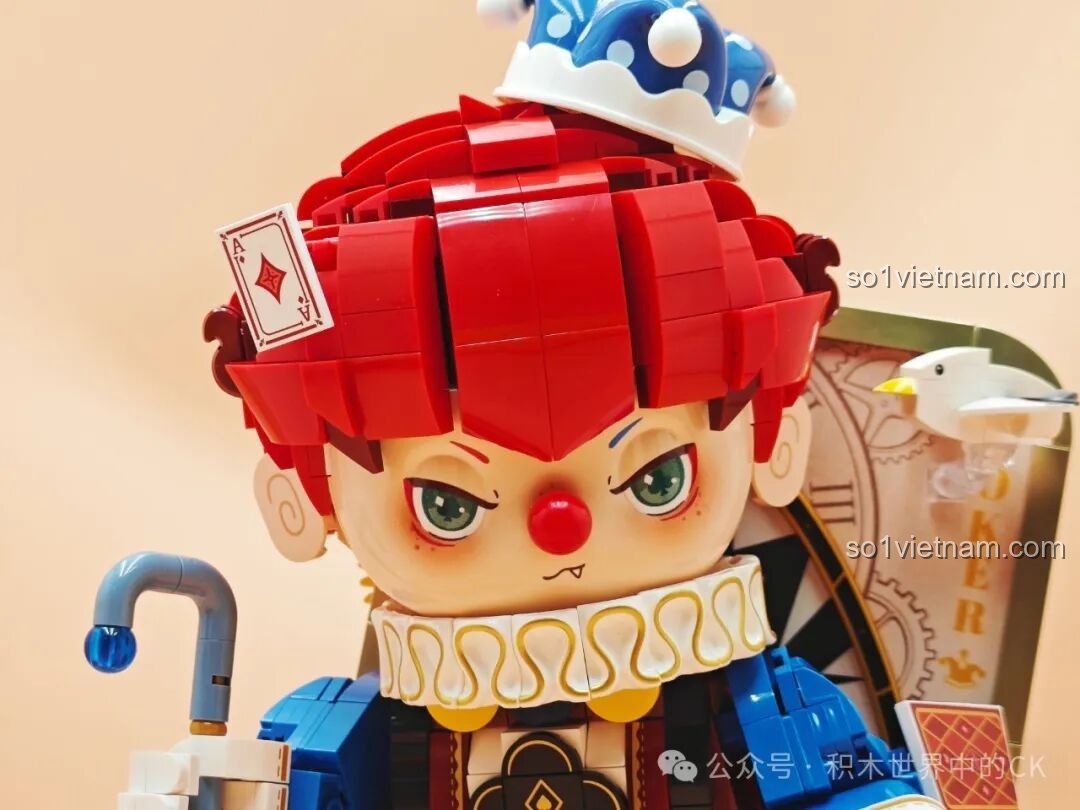 Mô hình hoàn chỉnh bộ lắp ghép Wekki Joker Poker 506187