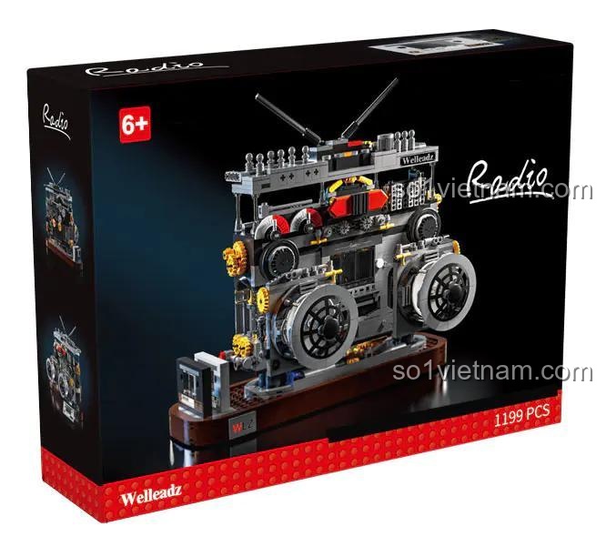 Hộp sản phẩm Radio Cổ Điển Welleadz 2118