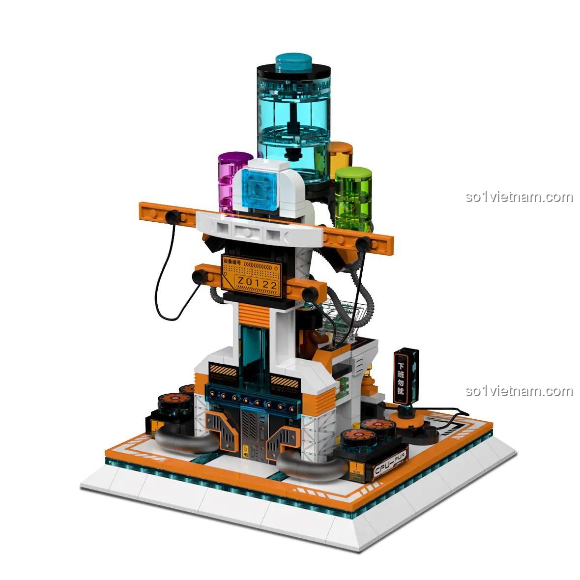 Chi tiết mặt sau của bộ lắp ráp Z0122 Cỗ máy công sở, chất lượng cao, giá tốt.