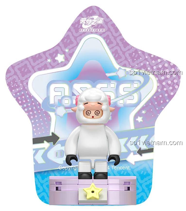 Nhân vật Ngôi Sao WISE BLOCK HA392201 - nhân vật cừu