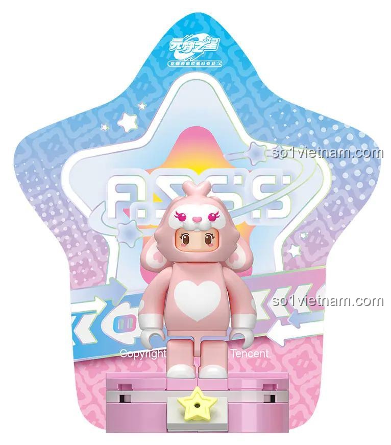 Nhân vật Ngôi Sao WISE BLOCK HA392201 - nhân vật thỏ
