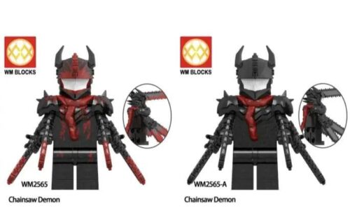 Bộ đồ chơi Ác Quỷ Cưa Máy WM Blocks WM2565A giá tốt, mô hình Chainsaw Man độc đáo cho bé trai 6 tuổi, figure Chainsaw Demon chất lượng cao.