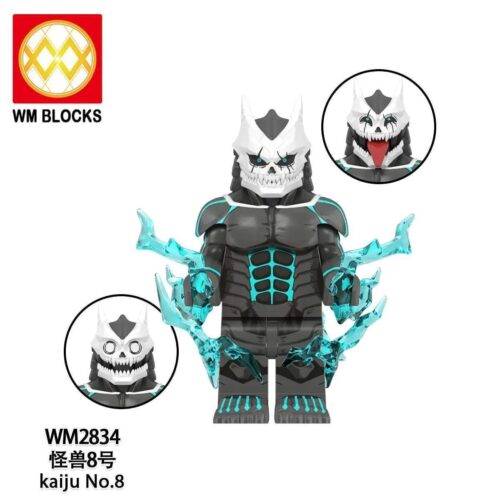 Mô hình Quái vật số 8 WM Blocks WM2834 chi tiết sắc nét, đồ chơi lắp ghép cho bé trai 8 tuổi, giá tốt.