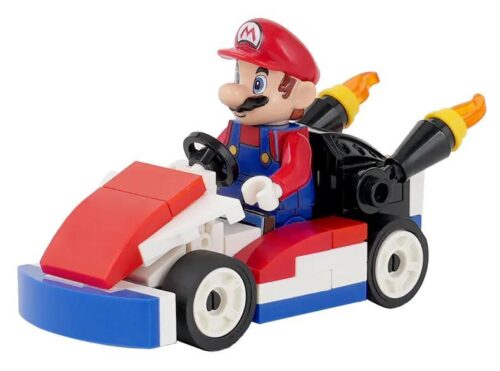 Bộ lắp ghép Mario Kart WM MOC1218-A giá tốt cho bé trai 6 tuổi, đồ chơi mô hình Xe Kart Mario chất lượng cao.