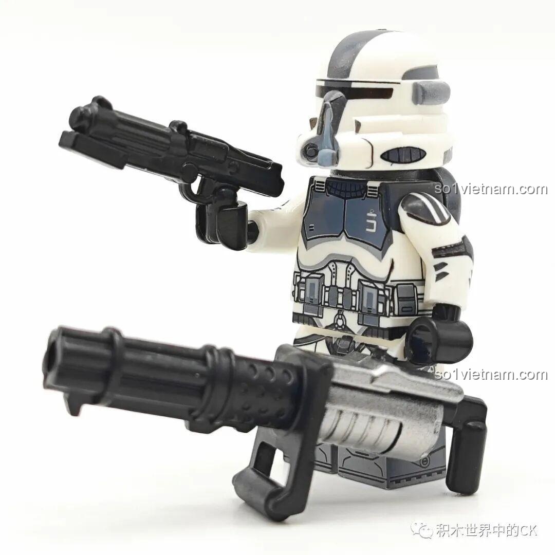 Minifigure Heavy Infantry Wolfpack WM2260, đồ chơi mô hình Minifigures Star Wars chất lượng cao.