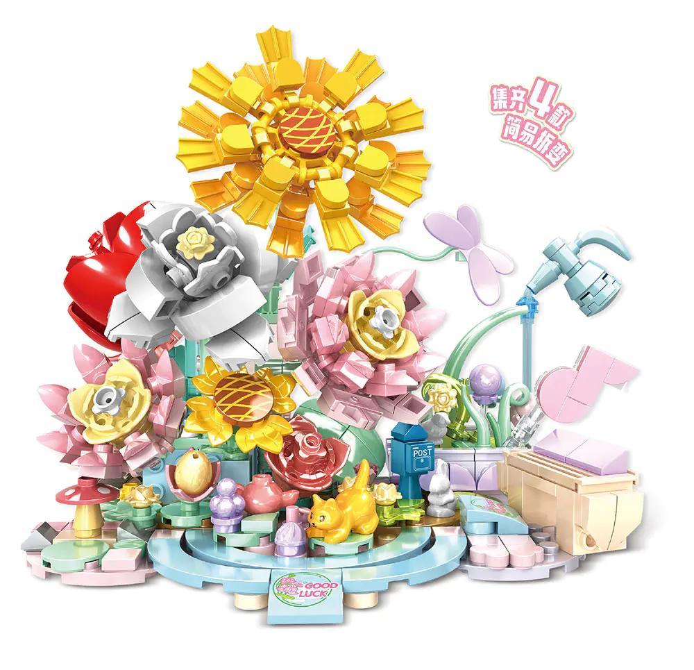 Mô hình hoa lắp ráp Woma C0292 Hoa Thời Gian