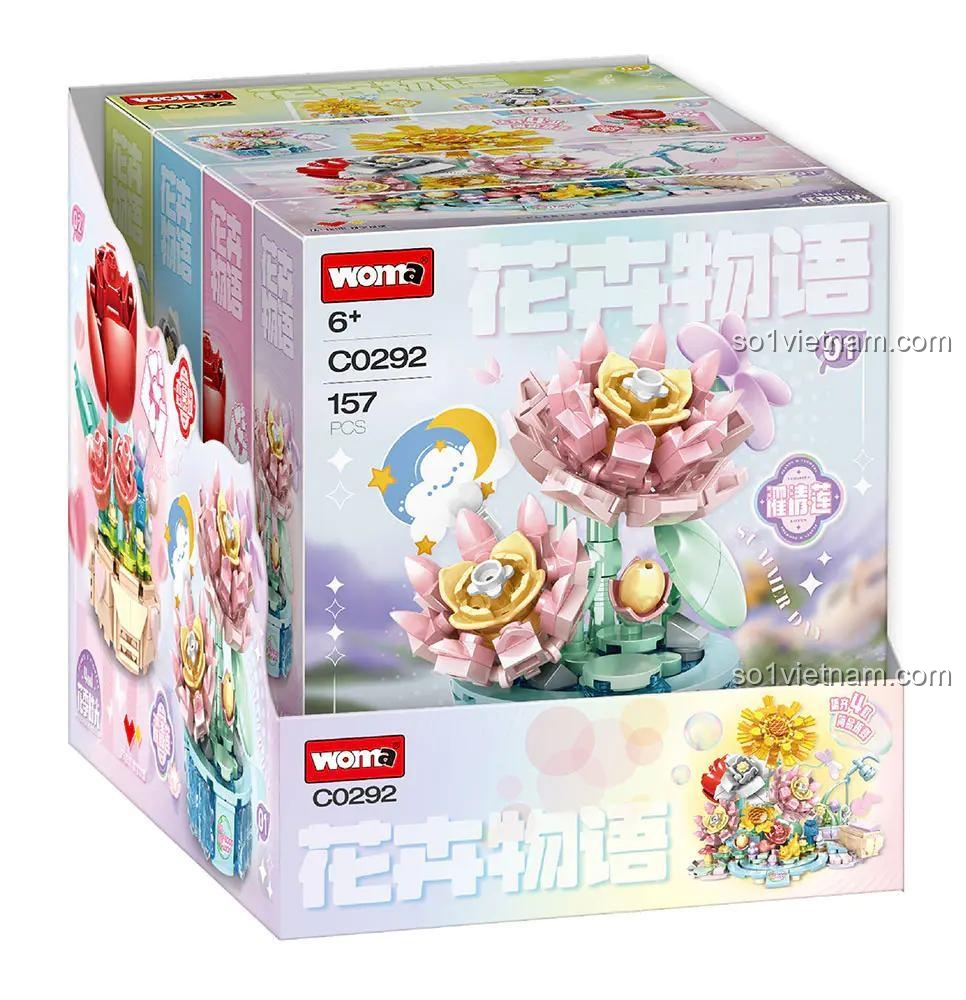 Hộp sản phẩm Woma C0292 Hoa Thời Gian