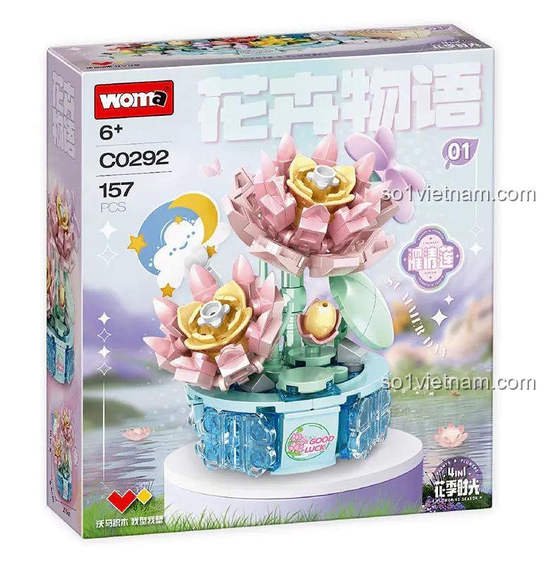 Hộp sản phẩm Woma C0292 Hoa Thời Gian mẫu 1