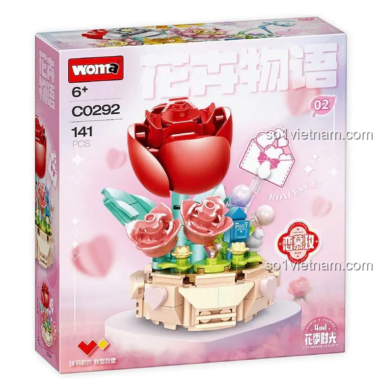 Hộp sản phẩm Woma C0292 Hoa Thời Gian mẫu 2