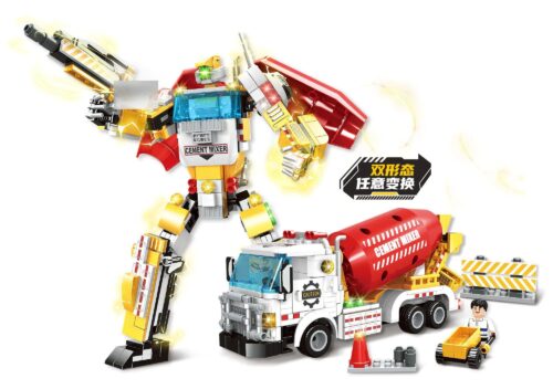 WOMA C3012 Xe trộn bê tông City Builder Robot biến hình 1