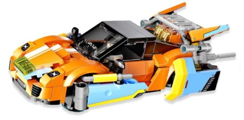 Bộ lắp ghép xe đua Hoàng Tử WOMA C3017, đồ chơi mô hình 325 mảnh cho bé trai 6 tuổi, giá rẻ.