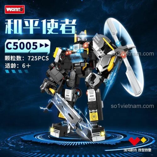 Mô hình lắp ráp bộ đồ chơi Woma C5005 SWAT