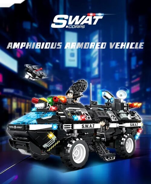 Xe bọc thép SWAT WOMA C5024 Amphibious Armored Vehicle
