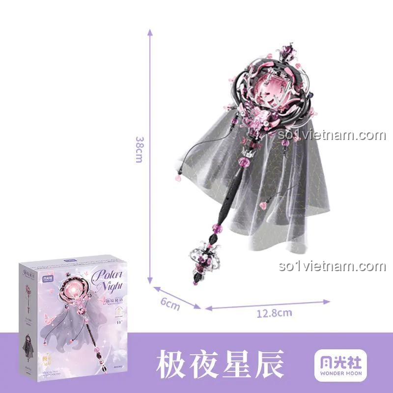 đồ chơi sáng tạo 804302, Gậy phép thuật với kích thước 38cm, cho con gái 14 tuổi, giá hời