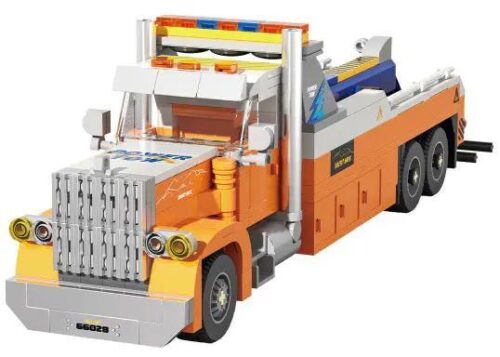 Bộ lắp ghép Xe Cứu Hộ Hạng Nặng Xbert 66028, đồ chơi mô hình xe kéo hạng nặng cho con trai 14 tuổi, giá tốt.