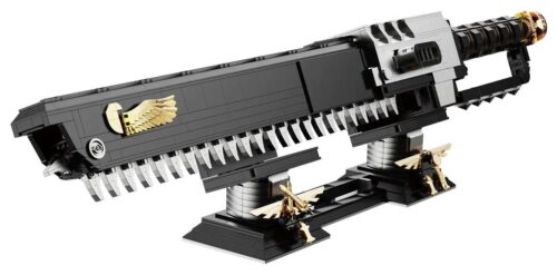 Bộ lắp ghép Kiếm Xích Warhammer 40K Xbert 66057, mô hình vũ khí Chainsword 2856 chi tiết, đồ chơi mô hình cho con trai 14 tuổi, giá tốt.