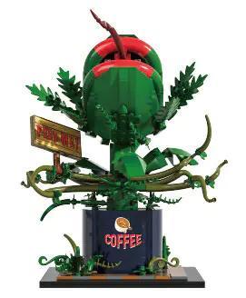 bộ lắp ghép Cây Ăn Thịt Piranha Xbert 66120 cho người từ 14 tuổi, mô hình trưng bày độc đáo giá tốt